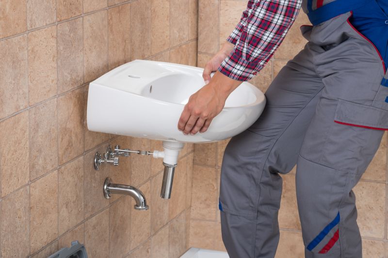 Pedestal Sink Setup